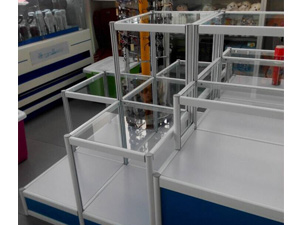 Special shape display cabinet-4